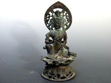 銅製弥勒菩薩像