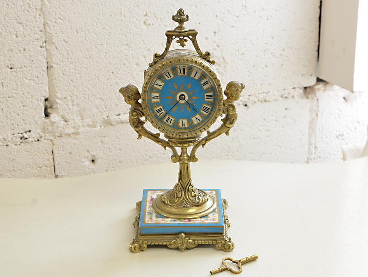 フランスアンティーク　置時計