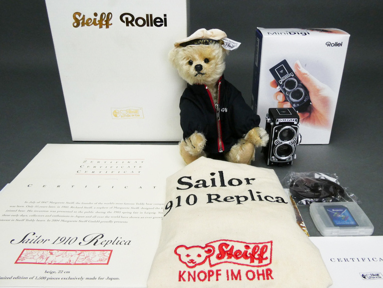 日本限定「Rollei & Steiff」