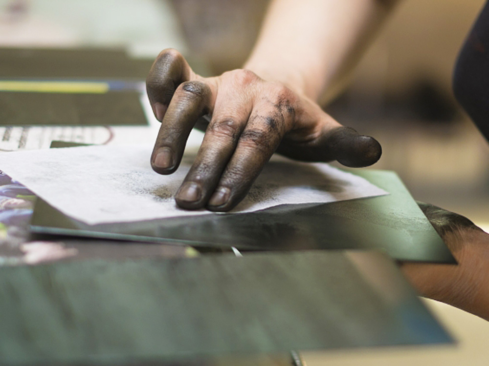 リトグラフと版画の違い