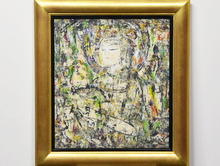 「菩薩 恵」油絵