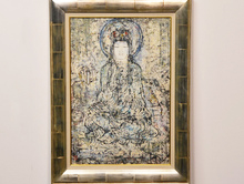 「観世音菩薩」油彩