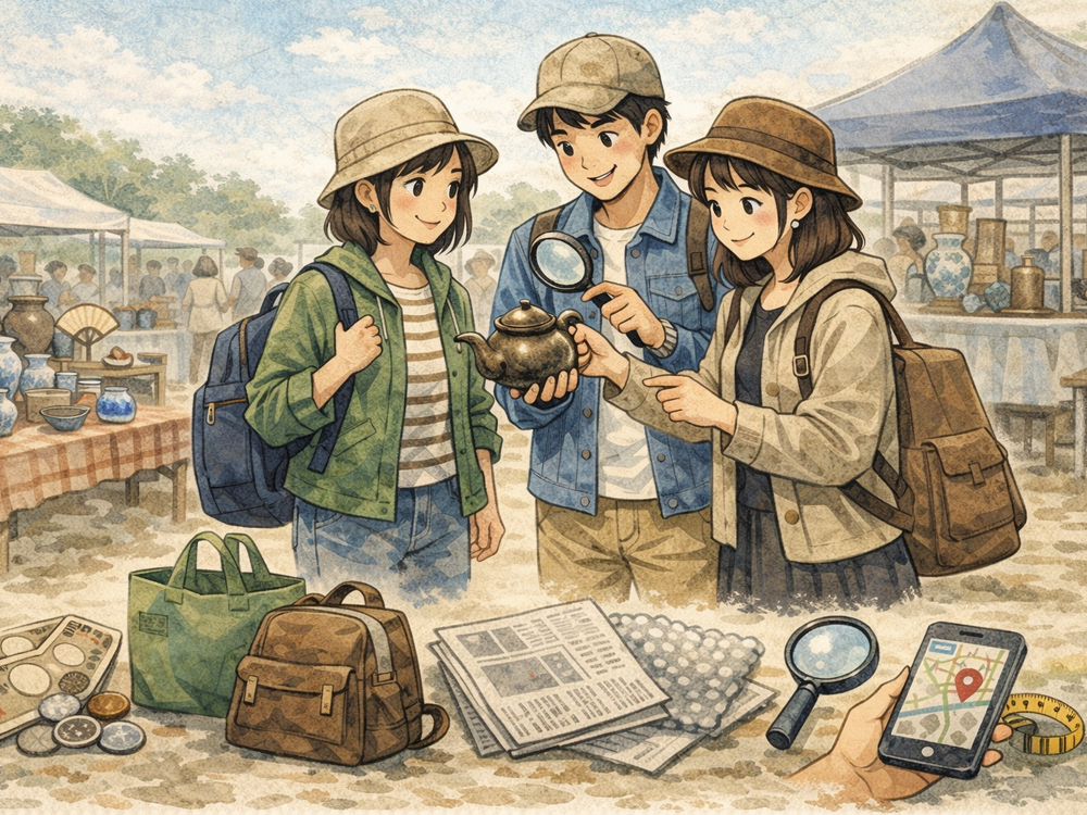 骨董市とは