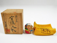 宇治人形 楽峯作 茶の木人形