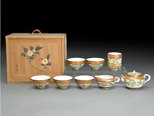 金襴手 茶器