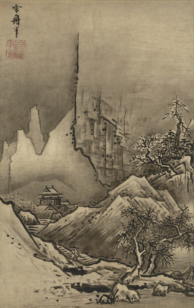 ColBaseより／雪舟等楊筆,秋冬山水図