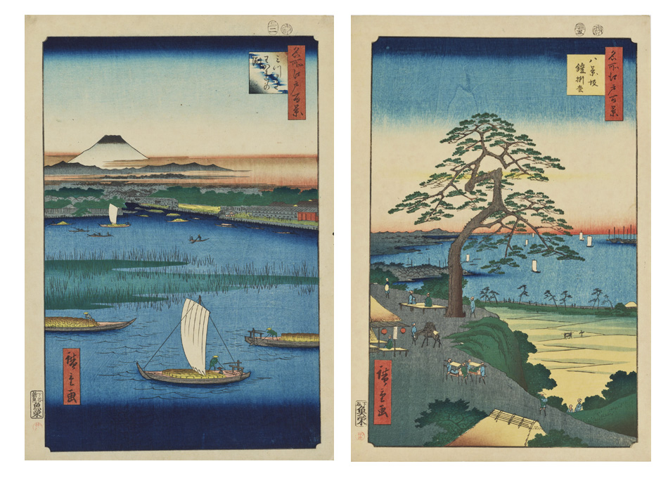 歌川広重の浮世絵