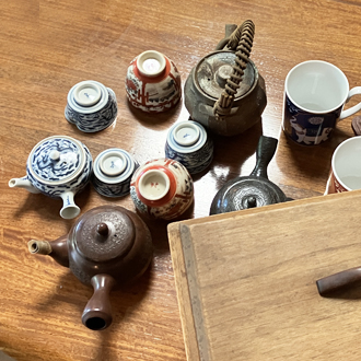 煎茶道具 買取画像 現場画像