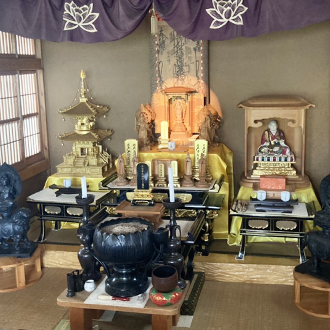 寺 仏像買取　現場画像