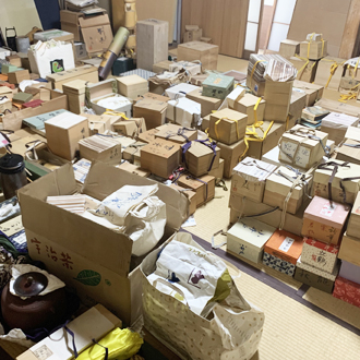 骨董品 まとめて 買取画像 コレクション品 現場画像