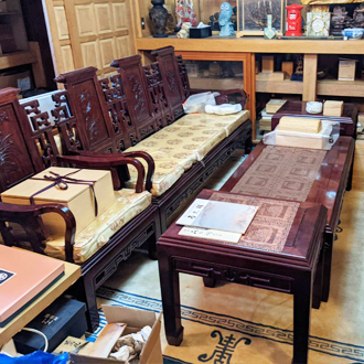 中国美術・唐木家具 買取画像