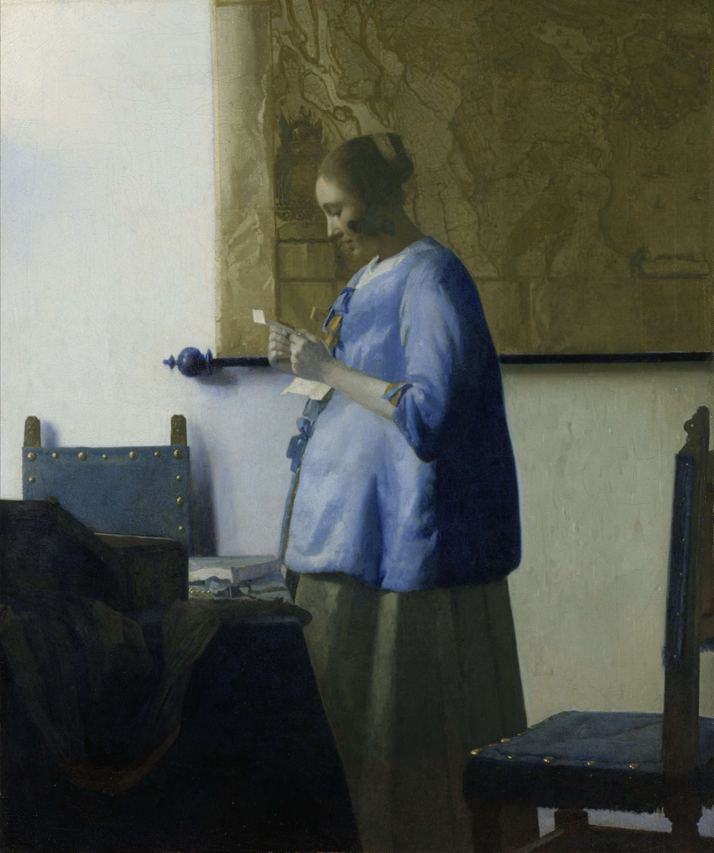 青衣の女(1663)