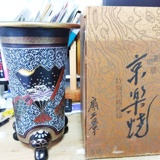 蘭鉢　まとめて買取画像 現場画像