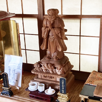 寺 木彫仏像 買取画像 現場画像