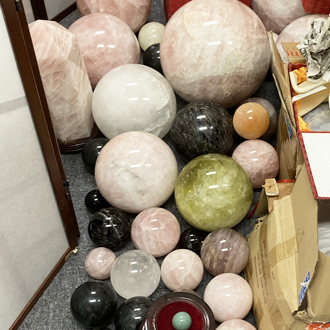 鑑賞石 水晶 まとめて買取画像 大量コレクション画像