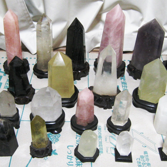鑑賞石 水晶 まとめて買取画像 大量コレクション画像