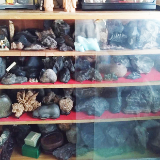鑑賞石 水石 まとめて買取画像 大量 コレクション画像