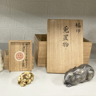 明治工芸 買取画像 置物 コレクション 現場画像