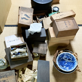 鎚起銅器 買取 骨董まとめて コレクション画像