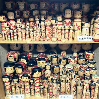こけし 大量コレクション画像 買取画像