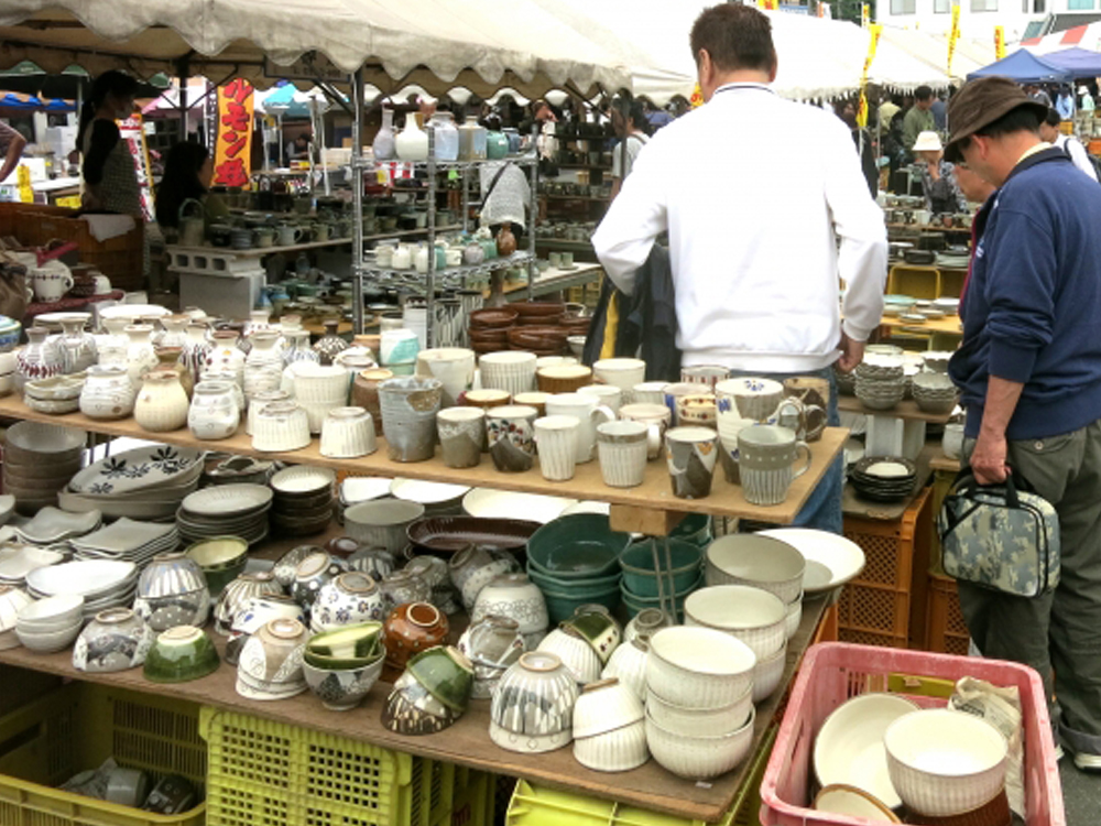益子焼の特徴 陶器市